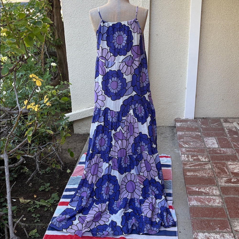 Dodo Bar Or floral Dorothy Maxi flowy tiered dress. This is so gorgeous on. - Picture 8 of 15